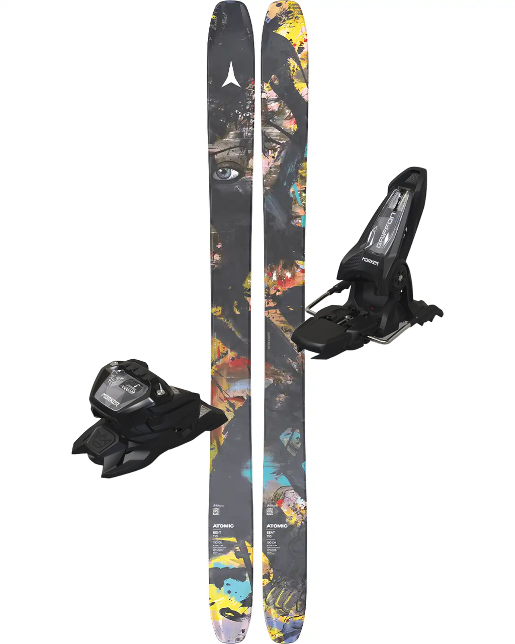 Atomic Bent 110 Skis with Marker Griffon 13 Bindings - 2027